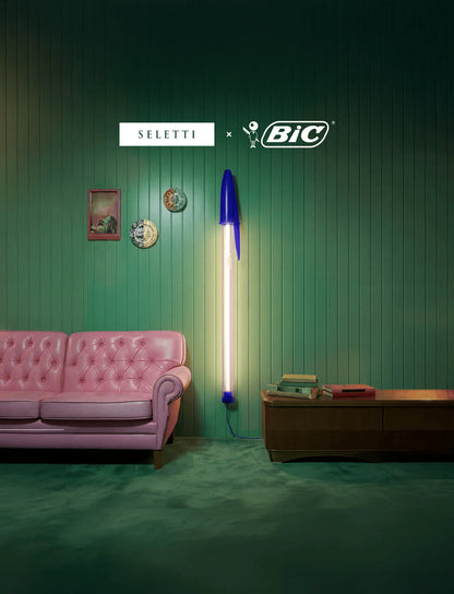 Seletti Bic Lamp - Blue