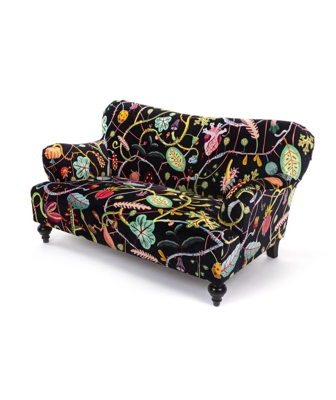 Seletti Botanical Diva Divano Nero