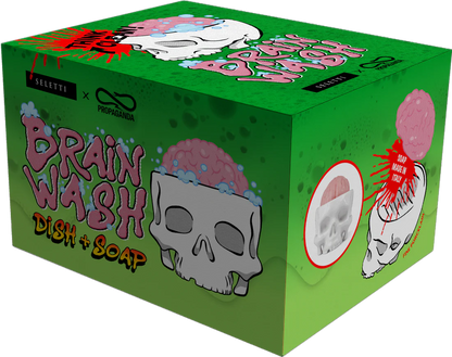 Seletti Brain wash Porta Saponetta Bianco