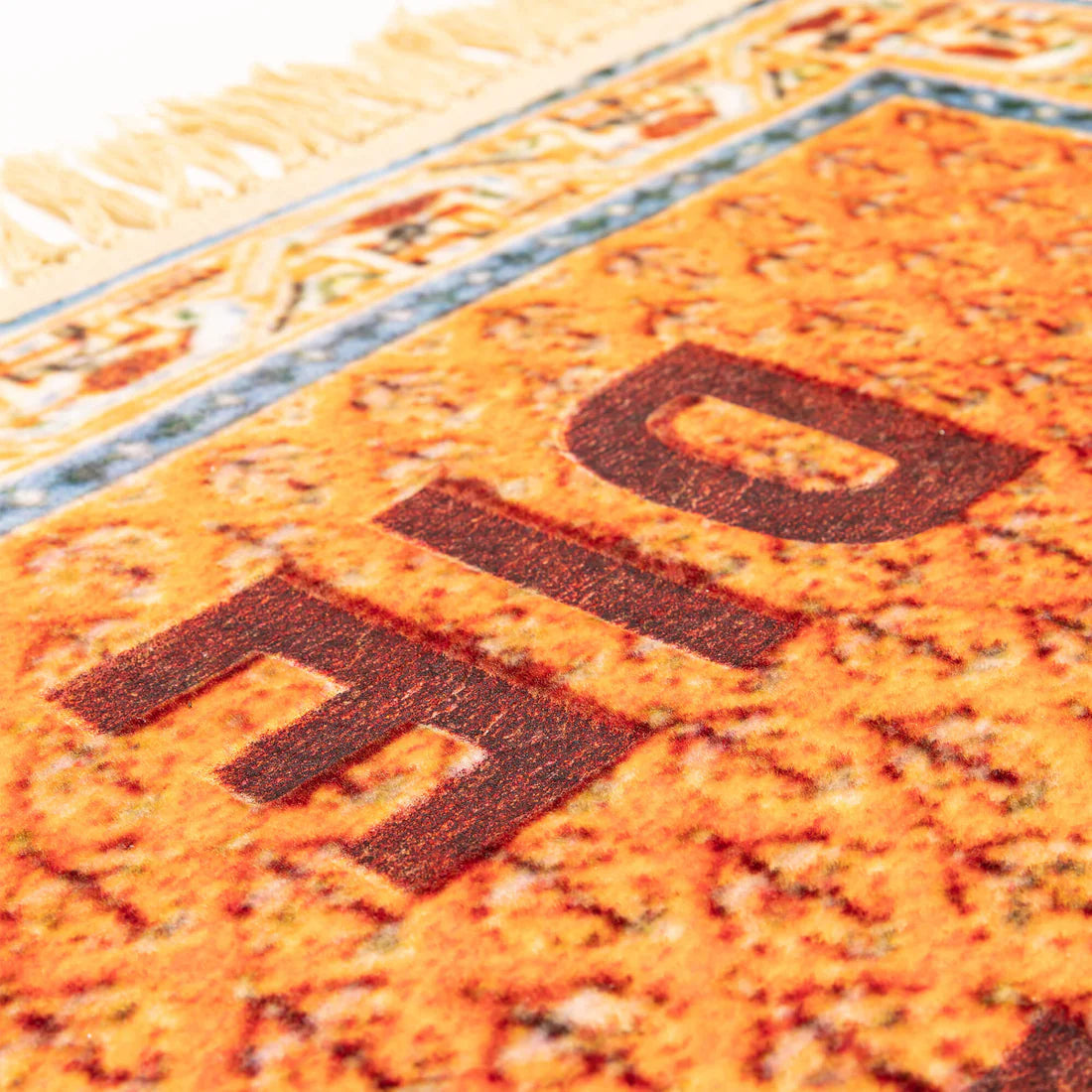 Tappeto artistico Seletti Burnt Carpet per salotto e camera da letto