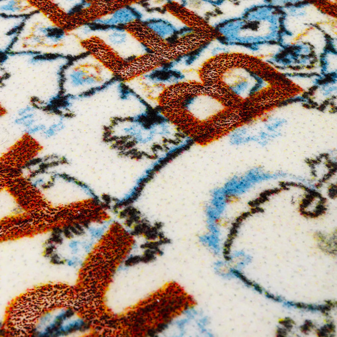 Tappeto artistico Seletti Burnt Carpet per salotto e camera da letto