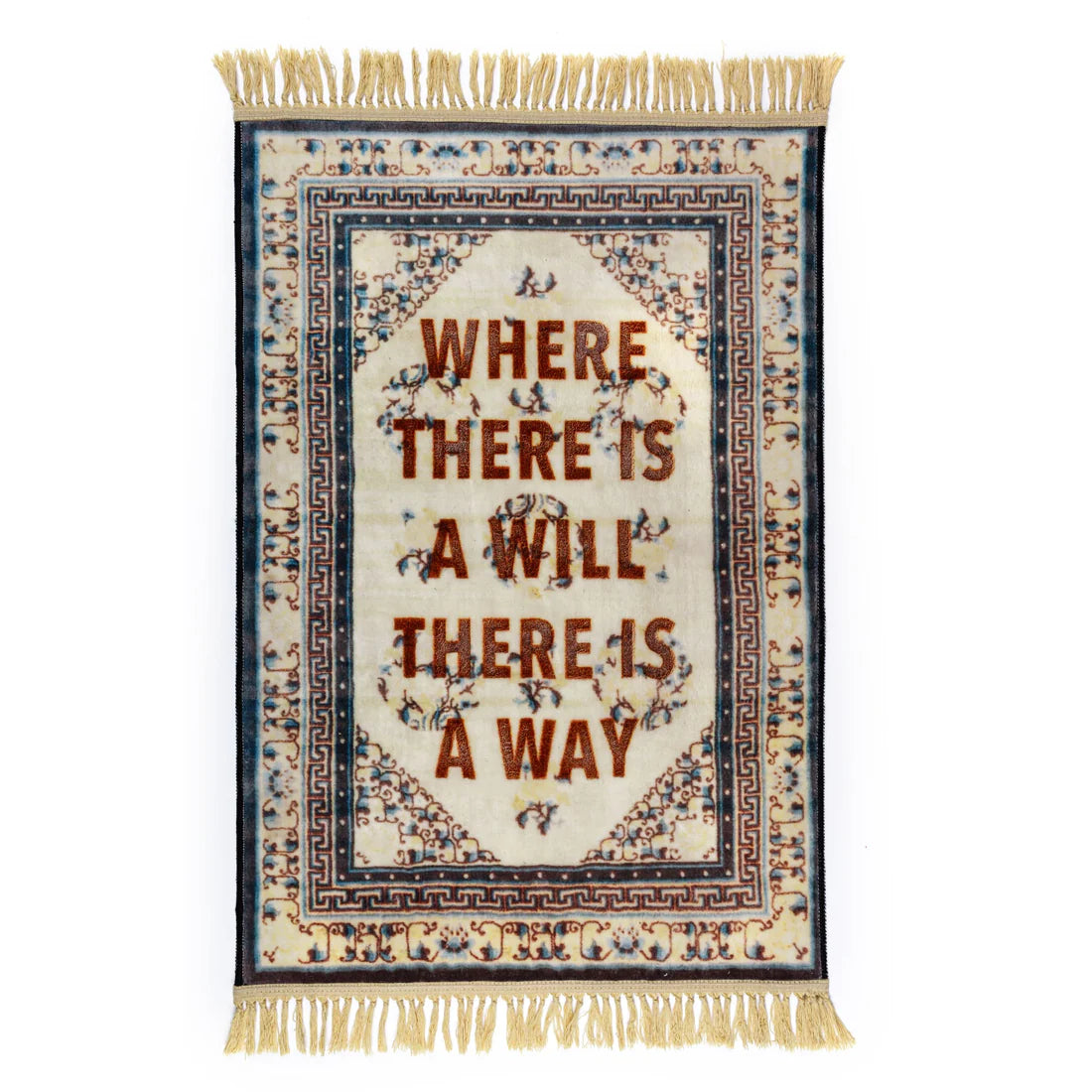 Seletti Burnt Carpet The Way tappeto design in PET riciclato