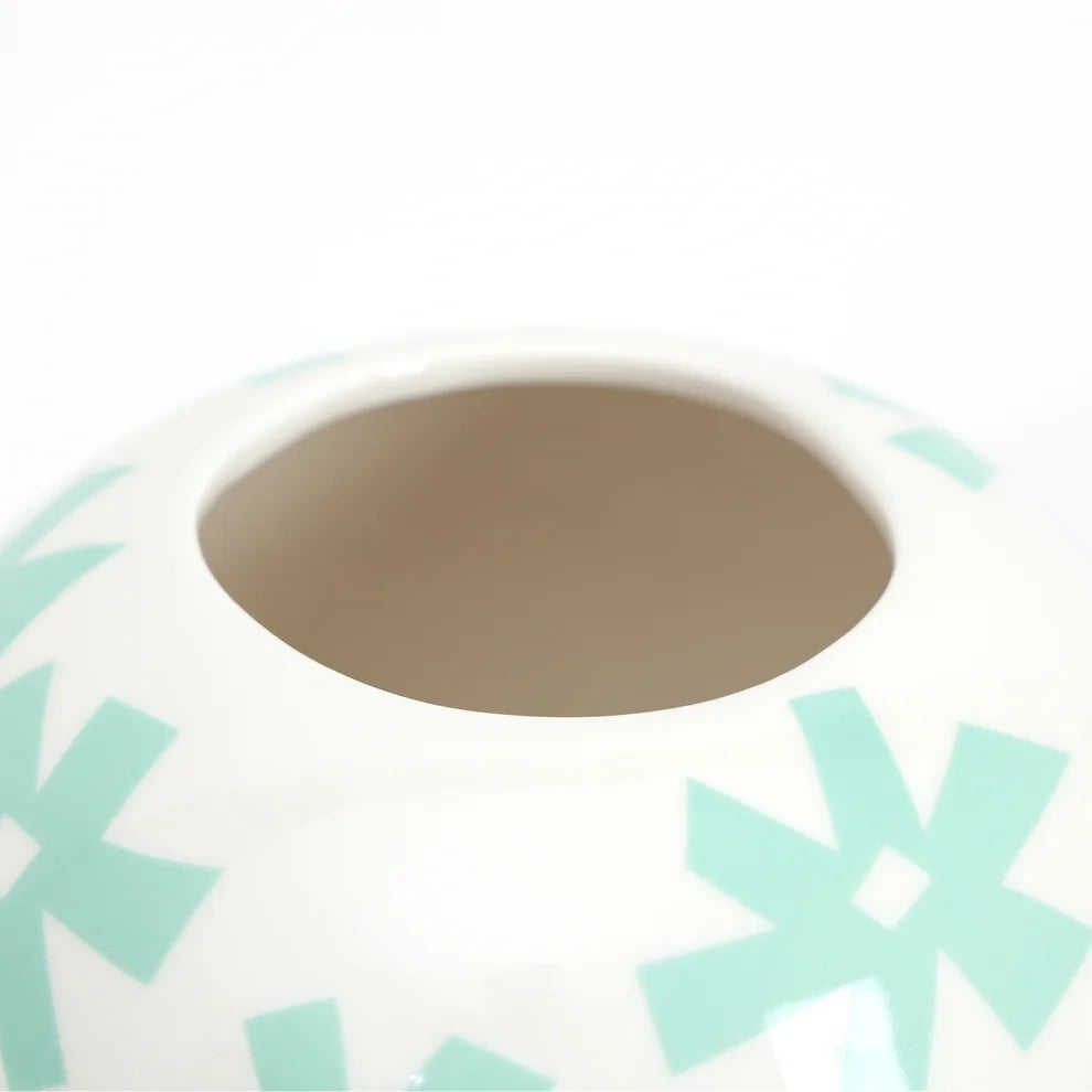 Seletti Canopie Zita Vaso in Porcellana con Coperchio 41,6 cm