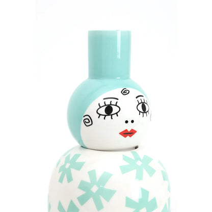Seletti Canopie Zita Vaso in Porcellana con Coperchio 41,6 cm