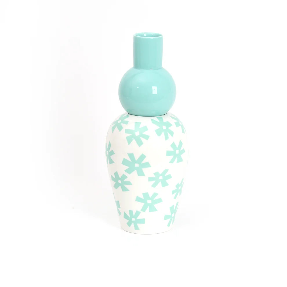 Seletti Canopie Zita Vaso in Porcellana con Coperchio 41,6 cm