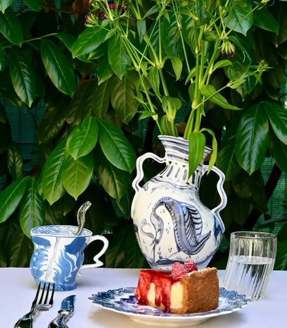 Seletti Ibex Classics On Acid Vaso In Porcellana