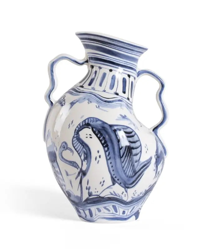 Seletti Ibex Classics On Acid Vaso In Porcellana