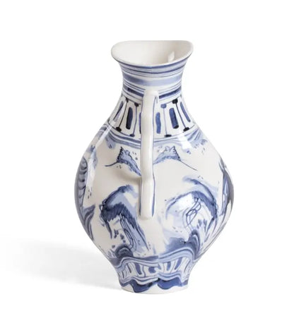 Seletti Ibex Classics On Acid Vaso In Porcellana