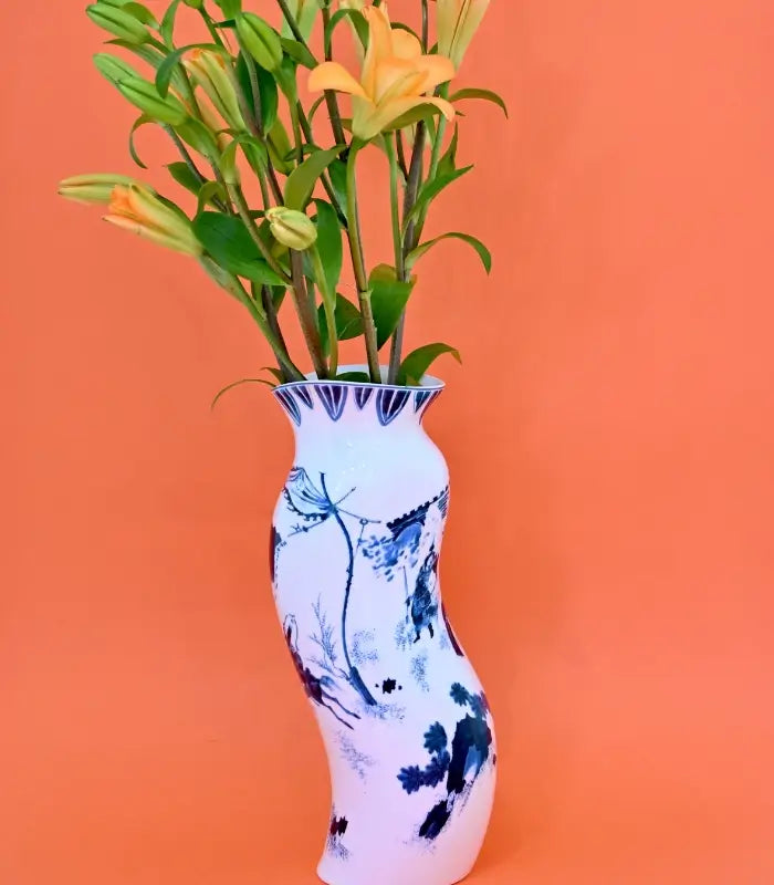 Seletti  King Wen Classics On Acid Vaso In Porcellana