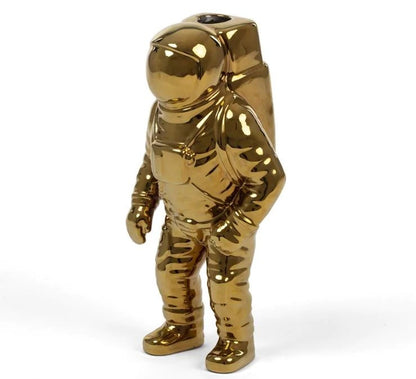 Seletti Diesel Living Cosmic Diner Starman Vaso Bianco Oro