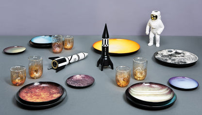 Seletti Diesel Living Cosmic Diner Starman Vaso Bianco Oro