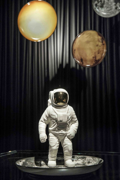 Seletti Diesel Living Cosmic Diner Starman Vaso Bianco Oro