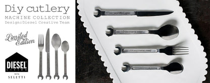 Seletti Diesel Living Machine Collection DIY set di posate