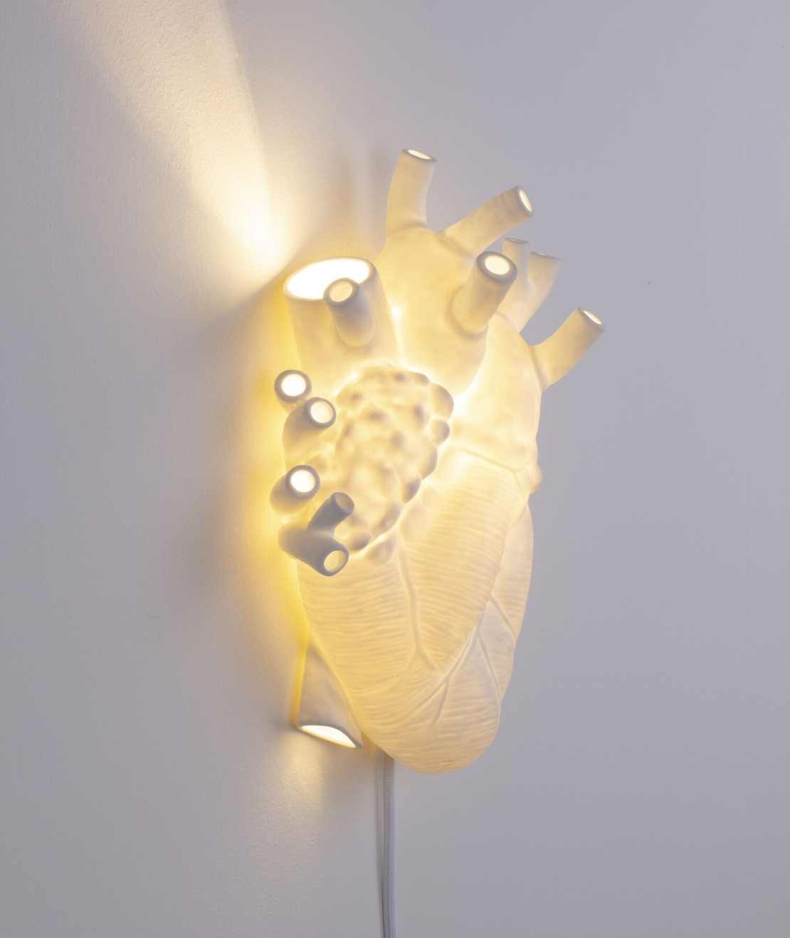 Seletti Heart Lamp Lampada Da Parete Cuore