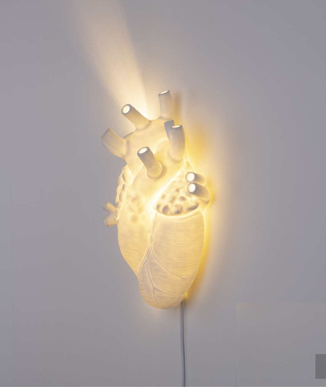Seletti Heart Lamp Lampada Da Parete Cuore