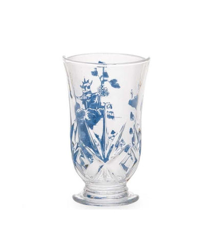 Bicchiere cocktail Clarice Seletti Hybrid blu, vista dal lato opposto