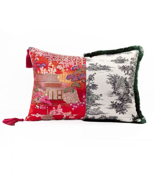 Cuscino Pirra Seletti Hybrid, fronte e retro