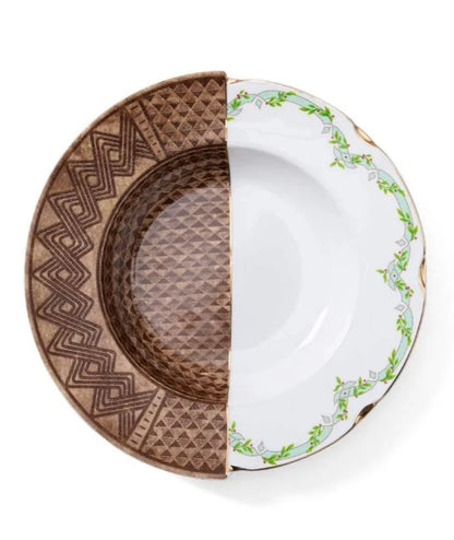 Piatto fondo Seletti Hybrid  Agroha in Bone China