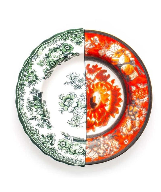 Piatto fondo Seletti Hybrid Cecilia] in Bone China