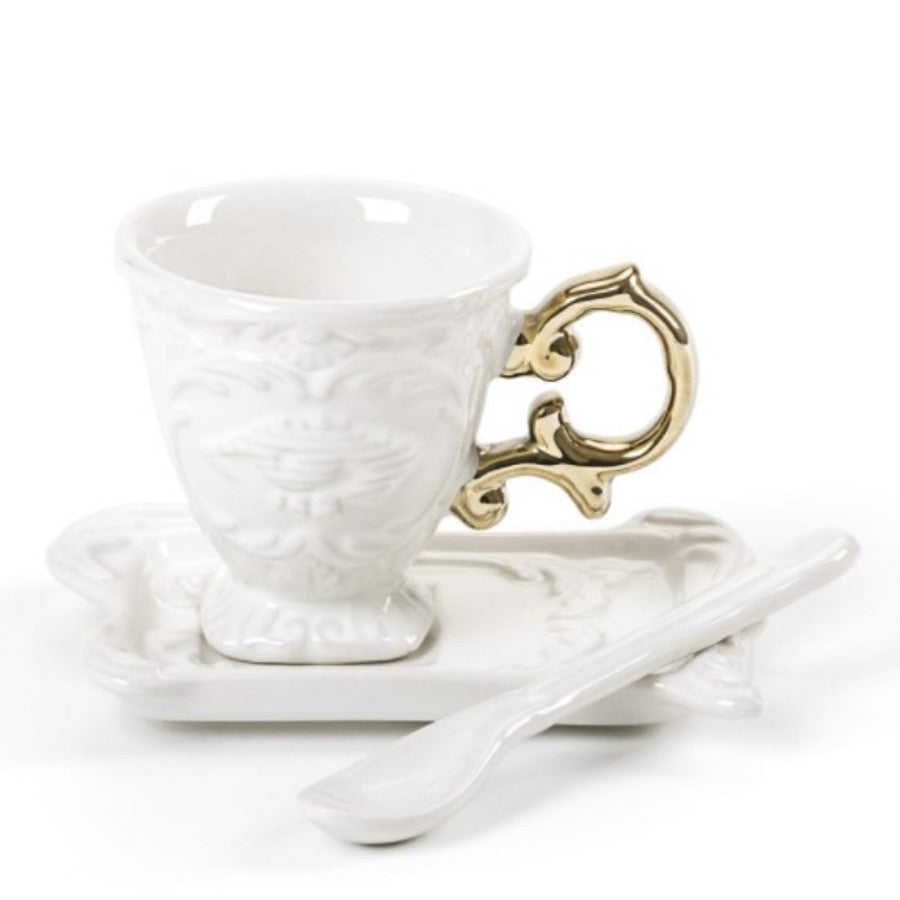 Seletti I-wares Gold ICoffee tazzina da caffè