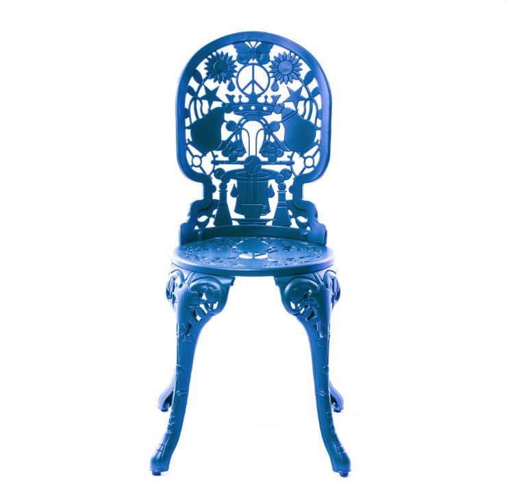 Seletti Industry Collection sedia Blu