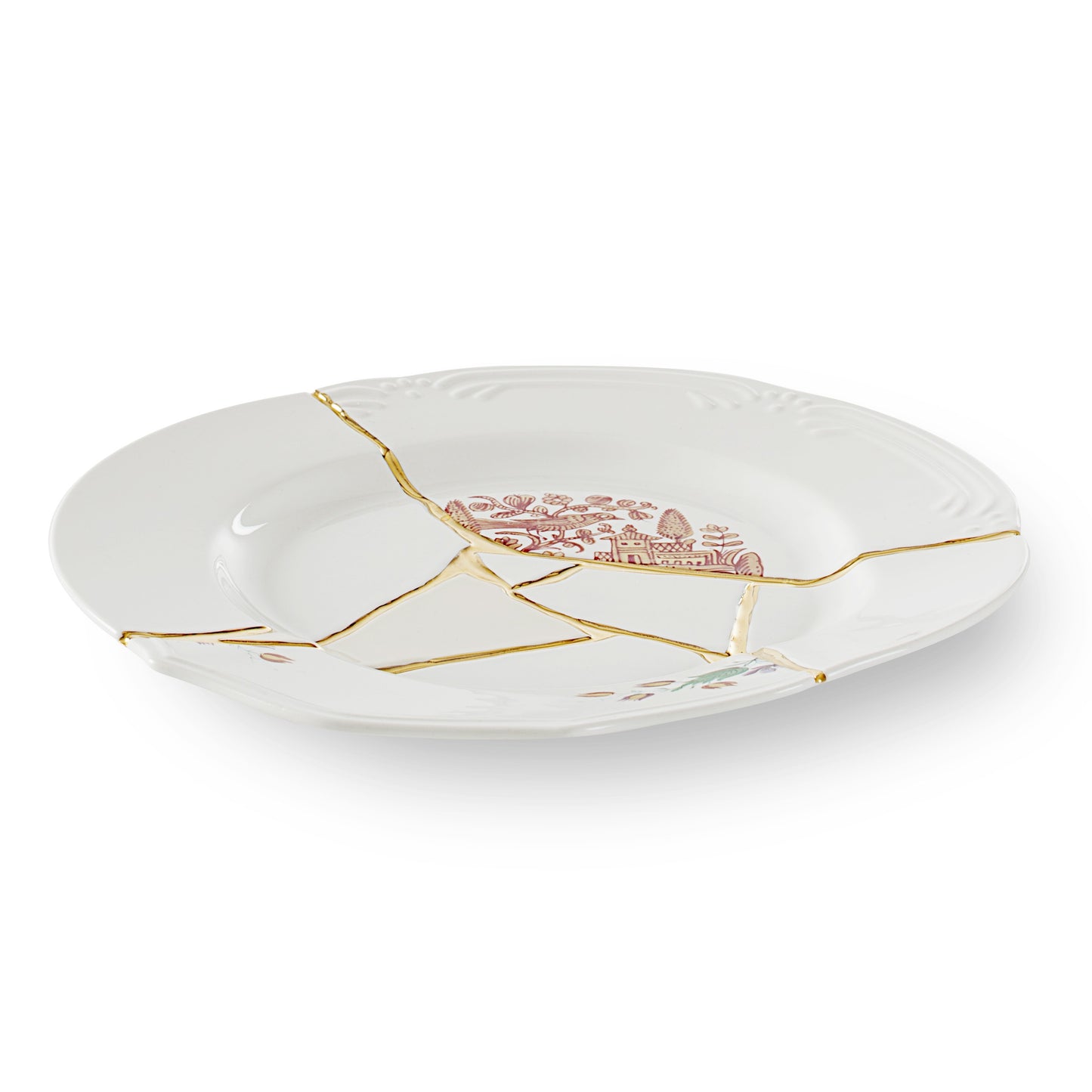 Seletti Kintsugi Piatto Piano Grande