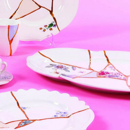 Seletti Kintsugi Piatto Piano Grande