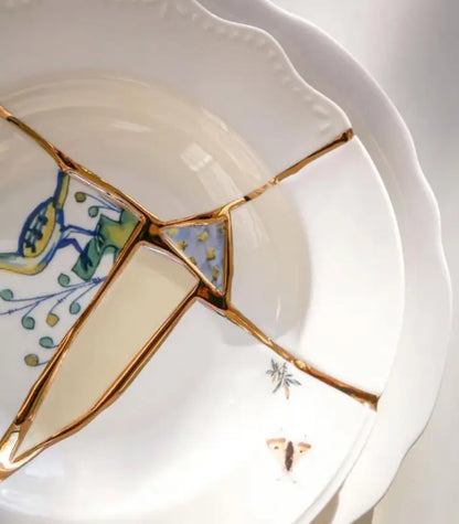 Seletti Kintsugi Piatti Tavola Set 18 pz - 6 posti tavola