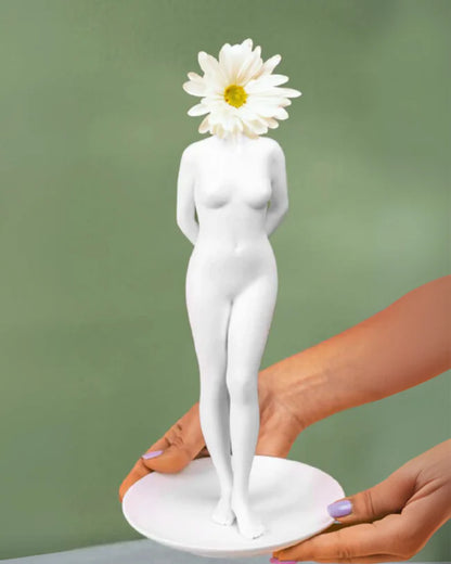 Seletti La Timida Vaso In Porcellana