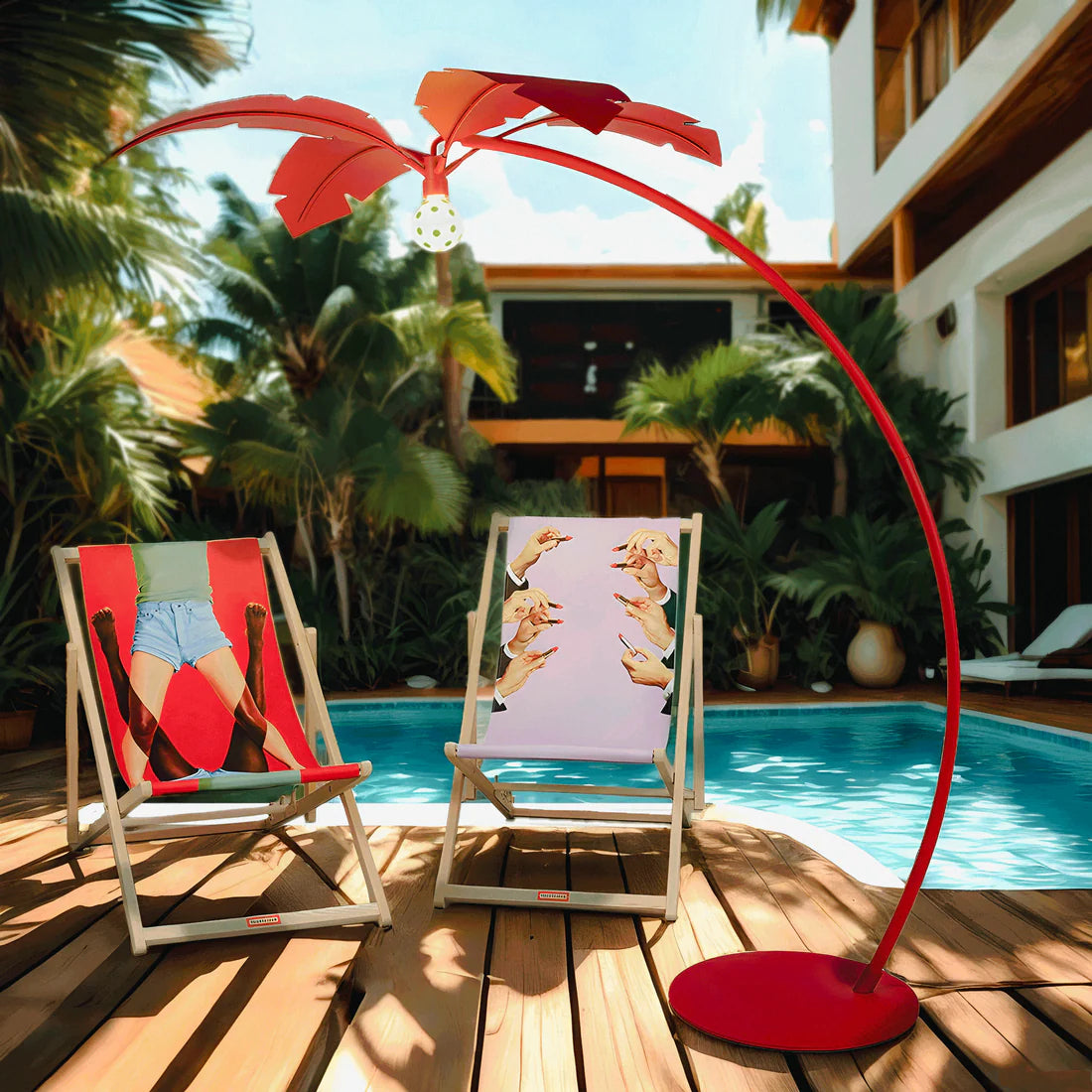 Seletti Lapalma Lampada Da Terra In Metallo