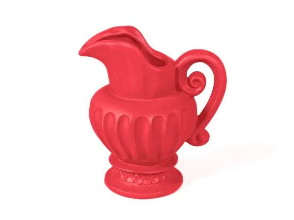 Seletti Magna Graecia Caraffa Vaso Pink Bougainvillea in terracotta
