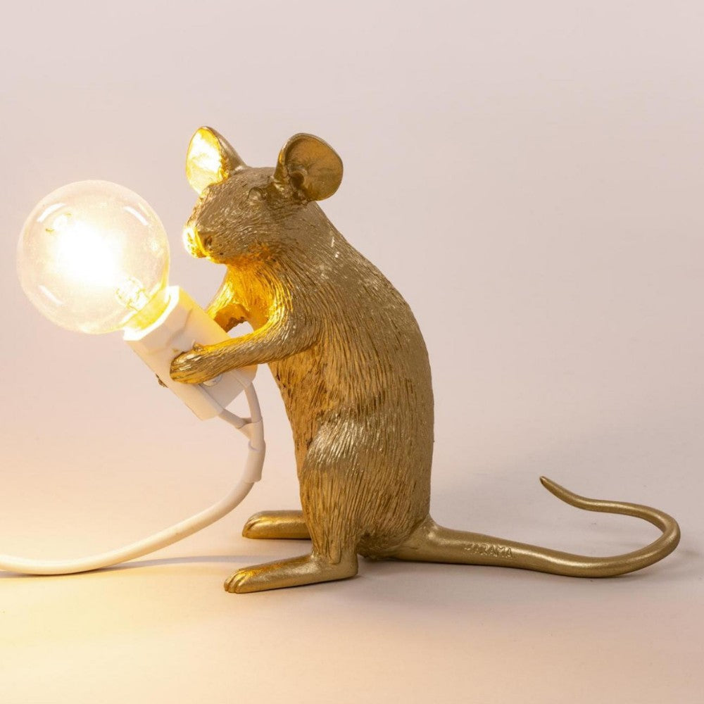 Seletti Mouse lamp lampade Oro