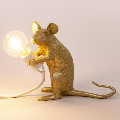Seletti Mouse lamp lampade Oro