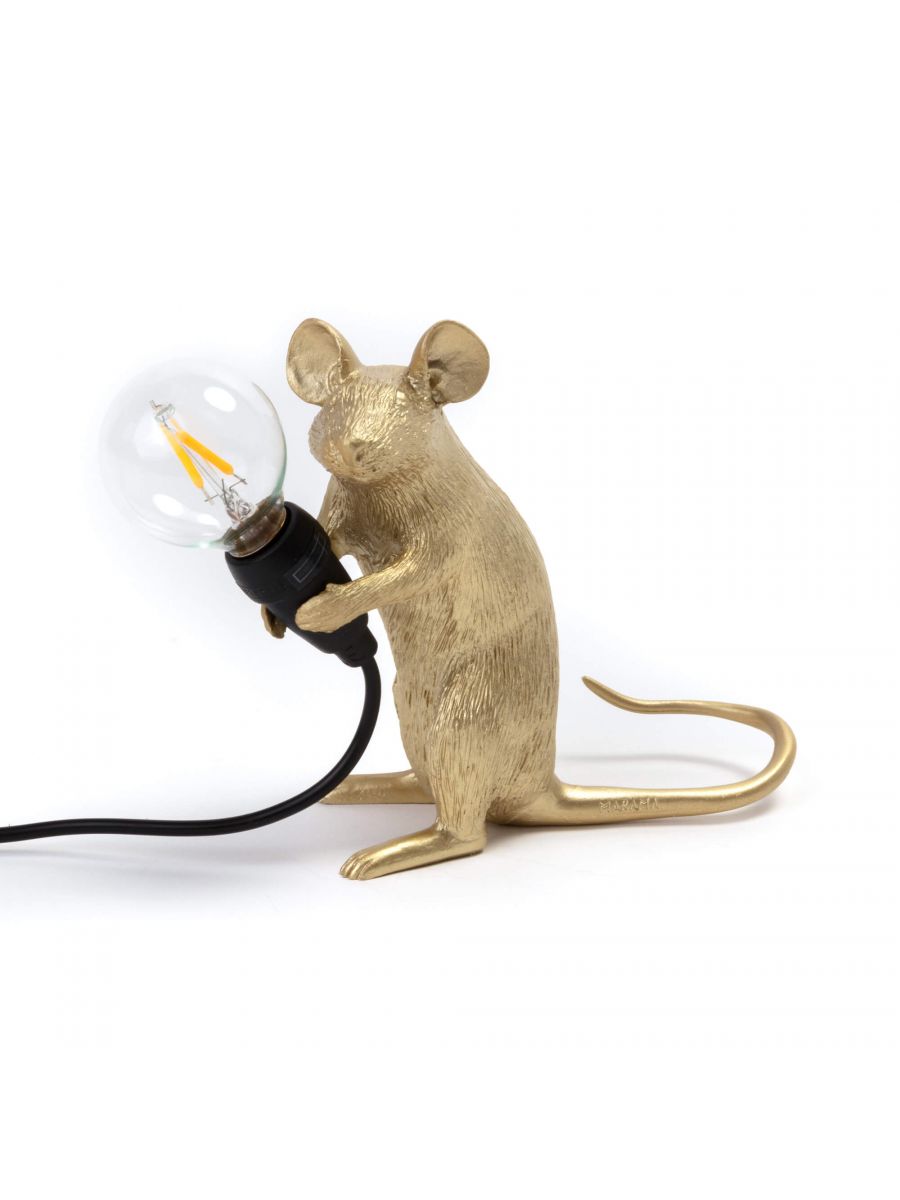Seletti Mouse lamp lampade Oro