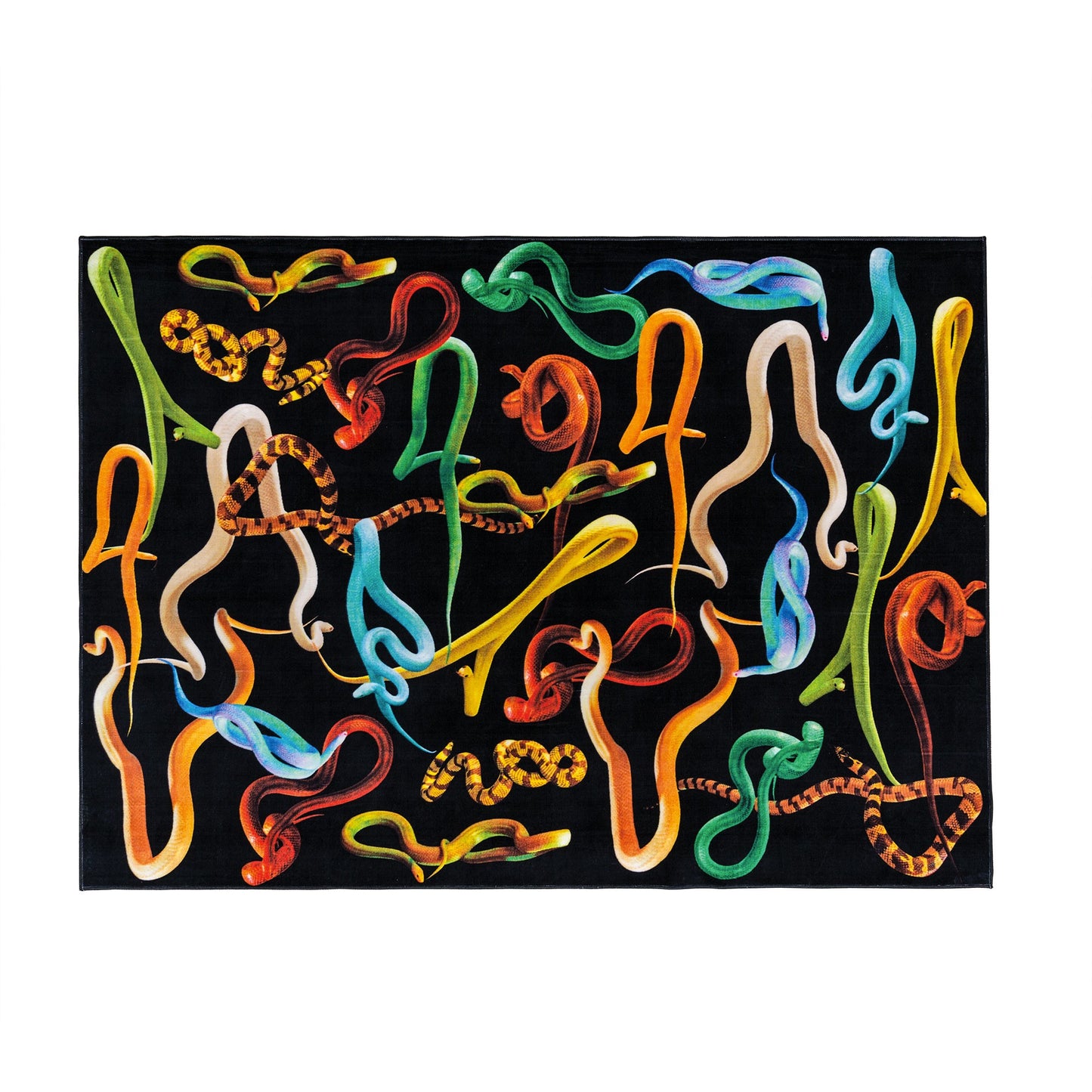 Seletti Toiletpaper Home tappeto rettangolare Snakes