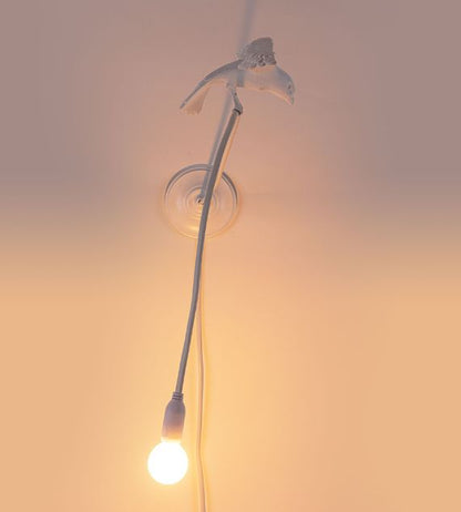 Seletti Sparrow - Cruising Lampada Usb Resina Da Parete