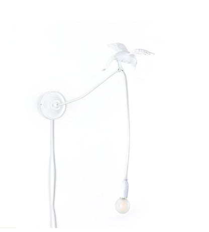 Seletti Sparrow - Cruising Lampada Usb Resina Da Parete