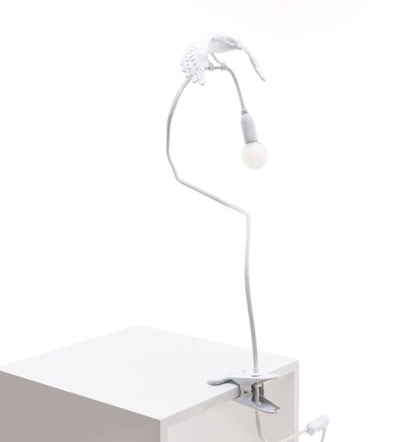 Seletti Sparrow | Taking Off Lampada Usb Con Morsetto
