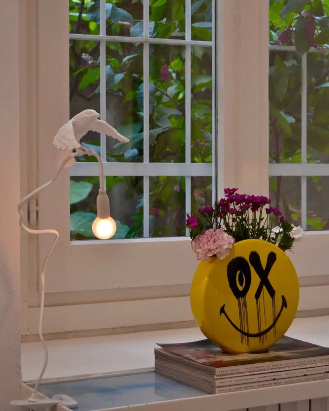 Seletti Sparrow | Taking Off Lampada Usb Con Morsetto