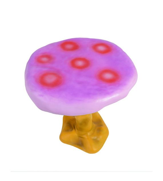 Seletti Tavolino In Vetroresina Amanita - Porpora