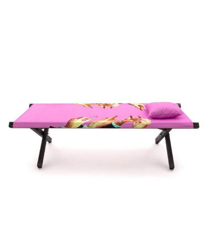 Seletti Toiletpaper Lettino Pieghevole - Lipsticks Pink