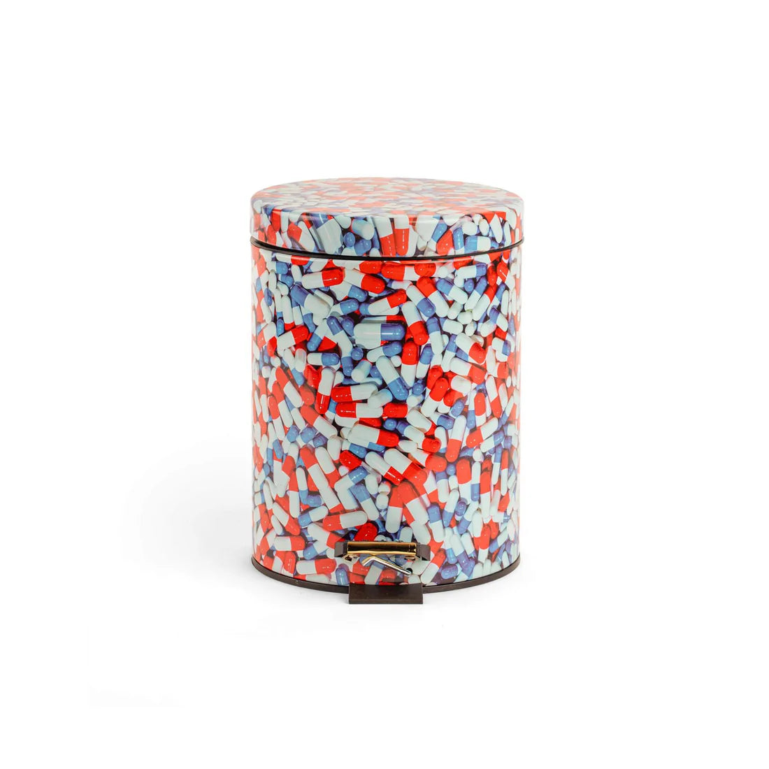 Seletti Toiletpaper Home Pattumiera In Metallo Pills
