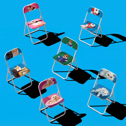 Seletti Toiletpaper Pets Folding Chair | Sedie Pieghevoli Design
