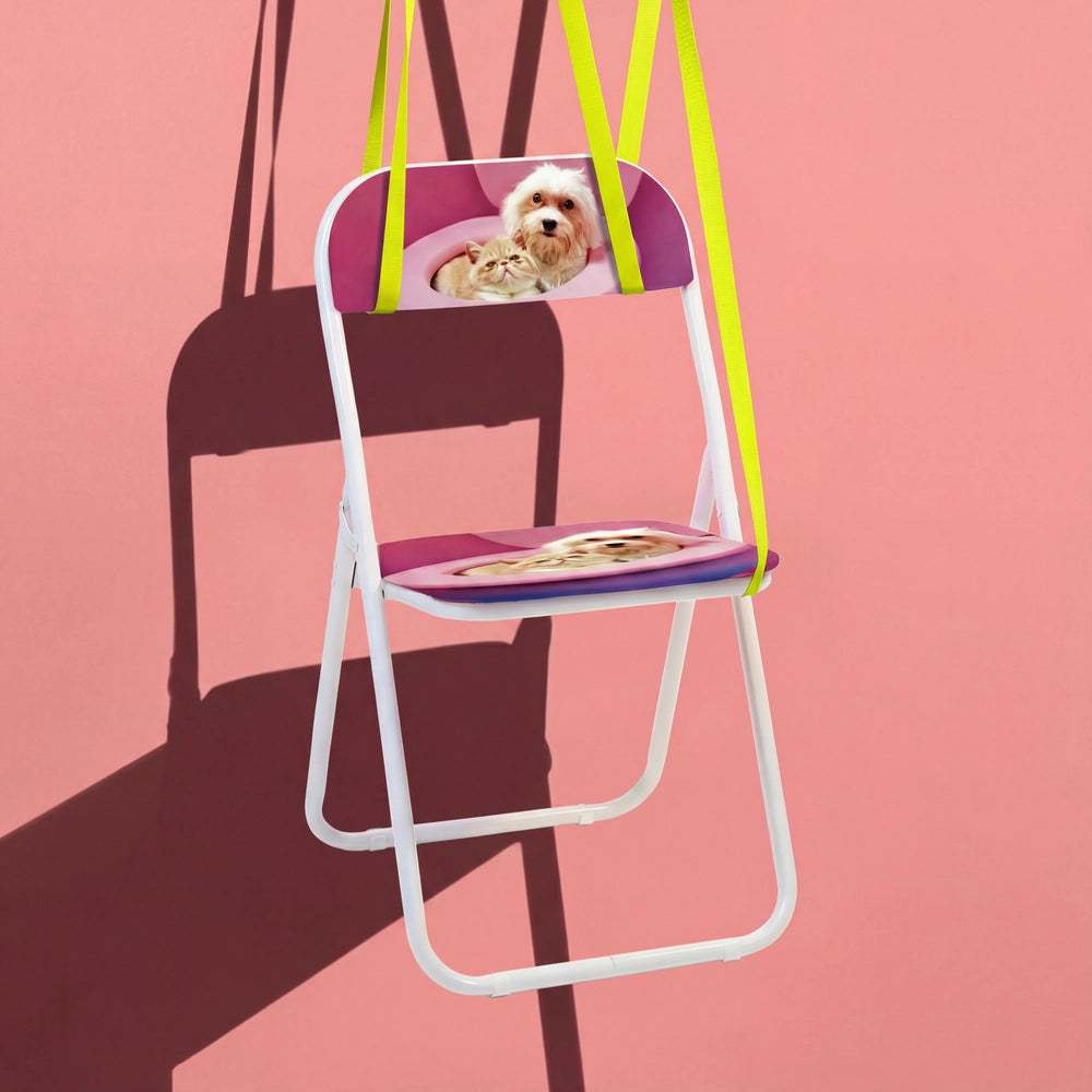 Seletti Toiletpaper Pets Folding Chair | Sedie Pieghevoli Design