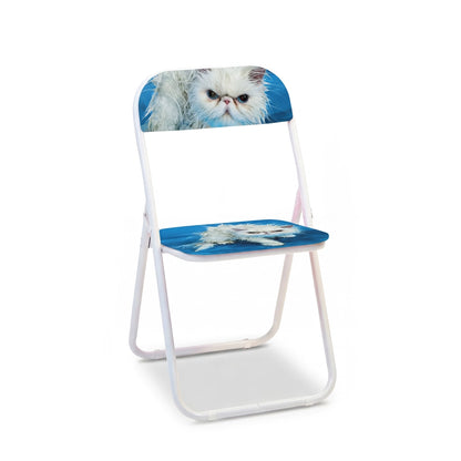 Seletti Toiletpaper Pets Folding Chair Polycats sedia pieghevole design creativo
