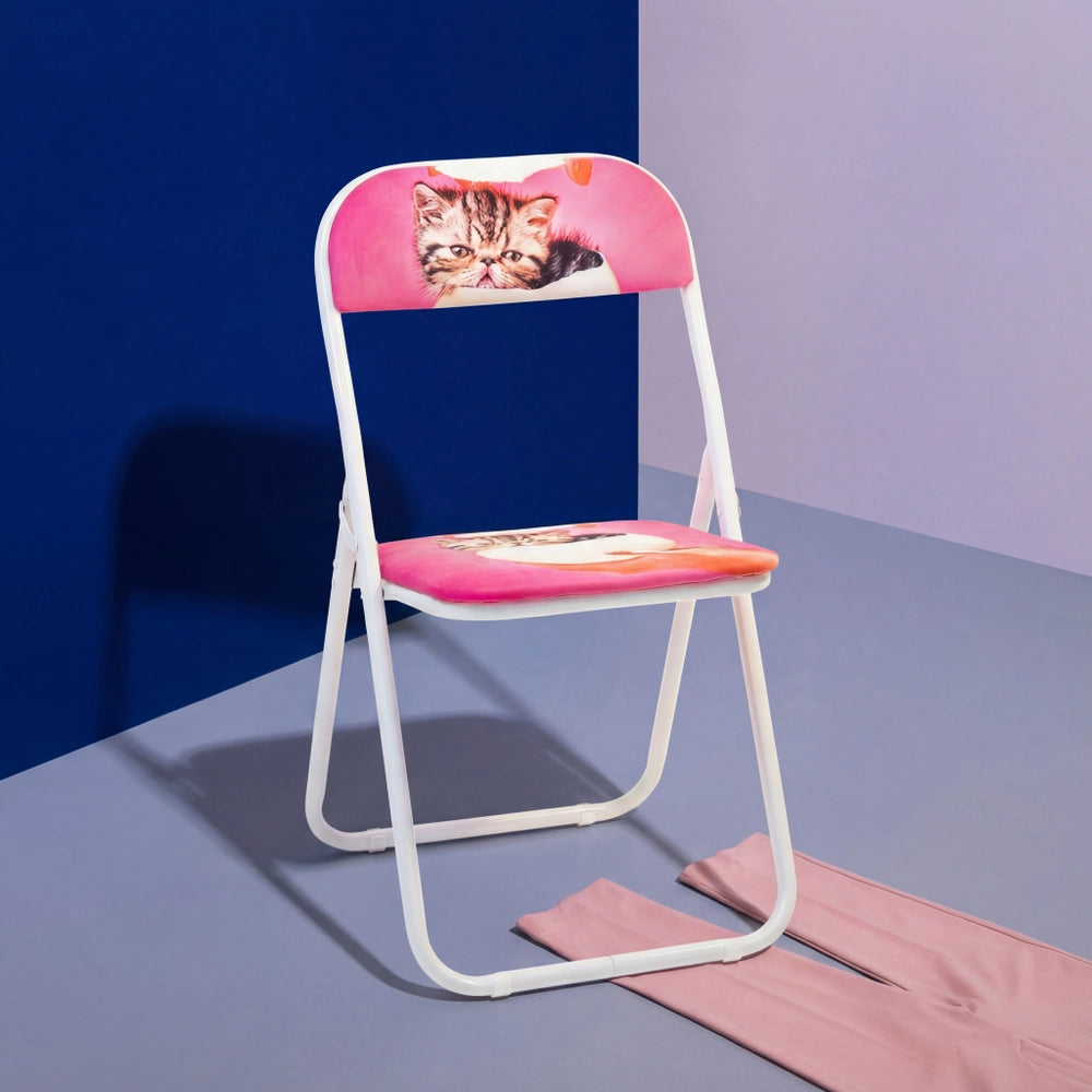 Seletti Toiletpaper Pets Folding Chair | Sedie Pieghevoli Design