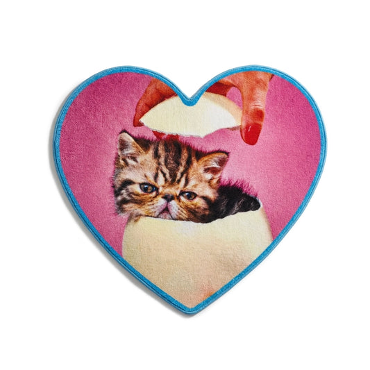 Seletti Toiletpaper Pets Bath Mat Cat Surprise tappeto bagno design