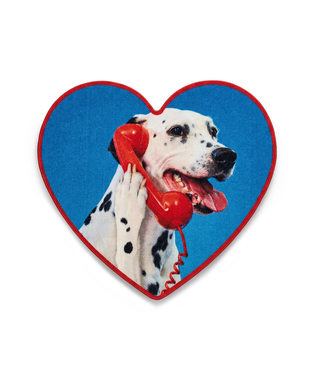 Seletti Toiletpaper Pets Bath Mat Dog Call Center tappeto bagno