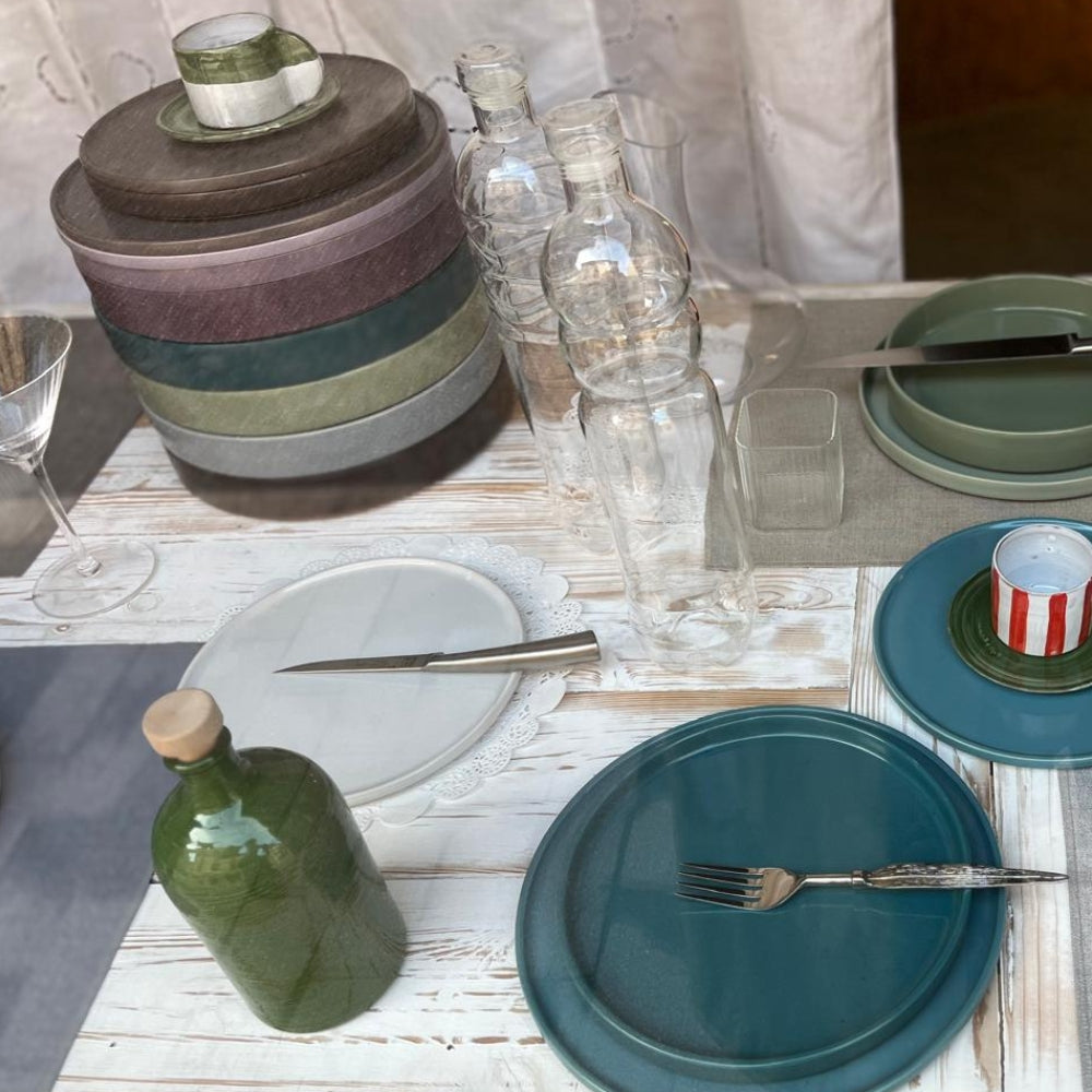 KnIndustrie Lunch Layers Set tavola 6 posti Multicolor