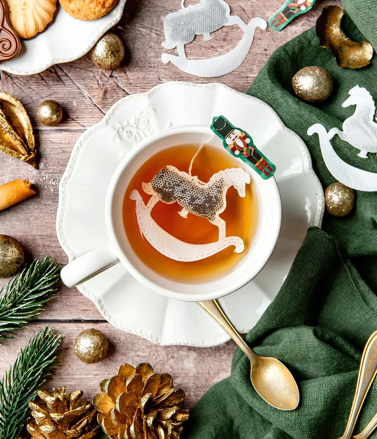 Tea Heritage Cavallino a Dondolo | 5 bustine bio di tè
